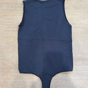 SKIMS Black Sleeveless Bodysuit